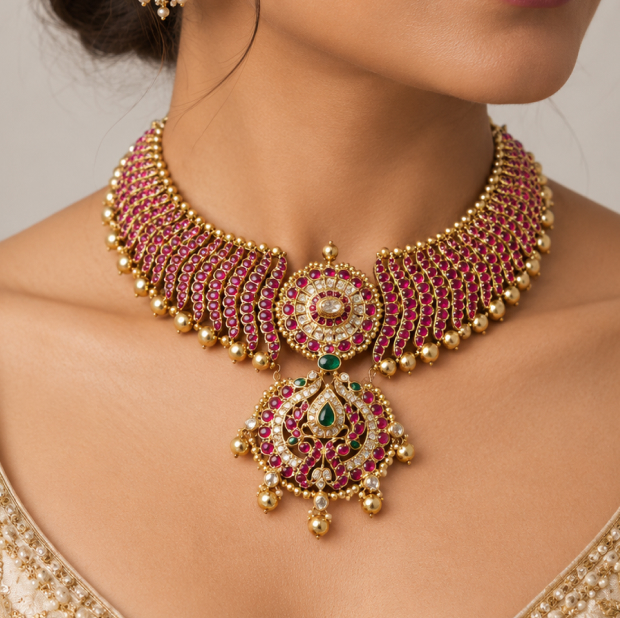 Jadau necklace